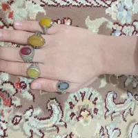 عنگشتر  نقره