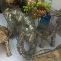 میز غذاخوری آنتیک فیل مالزیایی