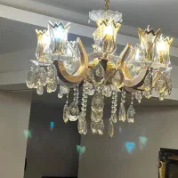 لوستر کرسیتال|لوستر و چراغ آویز|تهران, اباذر|دیوار