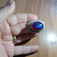 انگشتر جواهراتی یاقوت استار بی نظیر رنگ بنفش|جواهرات|خمینیشهر, |دیوار