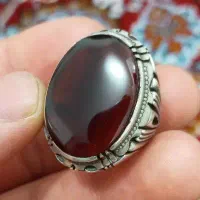 انگشتر نقره کار دست