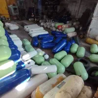 مخزن CNG پراید 52 کپسول منبع کارخانه خودرو سی ان ج|قطعات یدکی و لوازم جانبی|مشهد, رده|دیوار