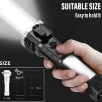 چراغ قوه دستی ۸کاره مدل Led torch