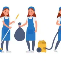 نیروی کار خانم برای انجام کارهای خانه