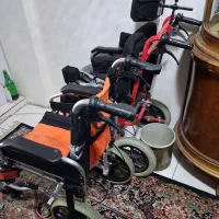 انواع ویلچر آلمنیومی استیل درمنزل جیهون