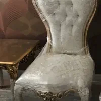 مبل ۹نفره افسون،میزوعسلی،رنگ چوب طلایی،