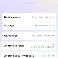 redmi note13pro|موبایل|جلفا, |دیوار