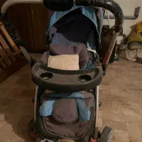 کالسکه و صندلی ماشین بچه  baby land و اغوشی