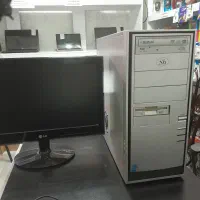 کامپیوتر کامل همراه کیس و مانیتور و کیبرد و ماوس