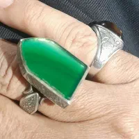 تعداد ۷انگشتر رکاب نقره و یک رکاب برنج. ستساز