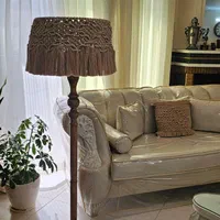 آباژور مکرومه کنار سالنی