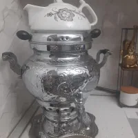 سماور گازی بدون کوره|سماور، چای‌ساز، قهوه‌ساز|تهران, بلورسازی|دیوار