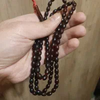 تسبیح آب حیات کهربای هفت رنگ|جواهرات|زنجان, |دیوار