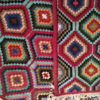 گلیمچه|گلیم، جاجیم، گبه|بیجار, |دیوار