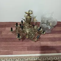 فروش لوستر برنز درحد|لوستر و چراغ آویز|شاهین دژ, |دیوار