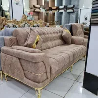 مبل گرند پایه فلزی وچوبی نگین