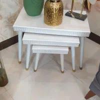ست کامل میز تلویزیون و جلو مبلی وعسلی