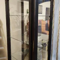 بوفه چوبی دست دوم سالم|بوفه، ویترین، کنسول|تهران,  امام زاده قاسم (نیاوران)|دیوار