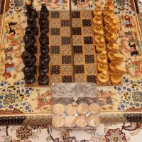 شطرنج تخته خاتم اصفهان|کلکسیون و سرگرمی|تهران, صد دستگاه|دیوار