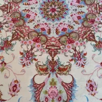 قالیچه بیضی سیمرغ  ۱/۵×۲ رج ۵۰|فرش|تبریز, |دیوار