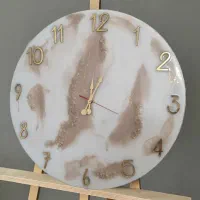 ساعت دیواری رزینی