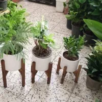 پایه گل و گلدون سه تایی