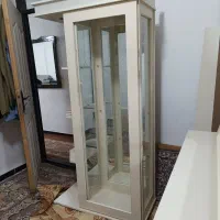 بوفه تمام ام دی اف رنگ کرم