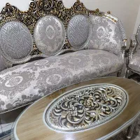 مبل سلطنتی ۹ نفره در حد نو|مبلمان خانگی و میز عسلی|تهران, والفجر (افسریه)|دیوار