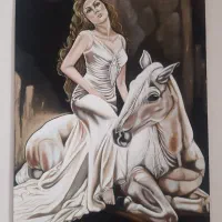 تابلو نقاشی رنگ روغن