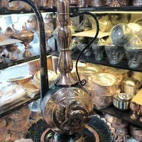 افتابه مسی دله عربی دیزی سنگی