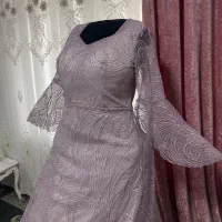 لباس مجلسی گیپور شاین و جواهردوزی شیک و نو|لباس|مشهد, شهرک مطهری|دیوار