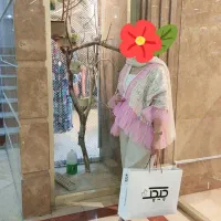 مانتو سوزن دوزی کرمی