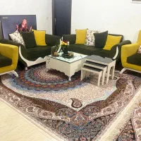 یک دست مبل ویک تخت خواب ویک کمدارایشی ویک کمدلباسی|تخت و سرویس خواب|چغادک, |دیوار