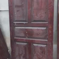 درب چوبی قدیمی عتیقه|مصالح و تجهیزات ساختمان|مشگین شهر, |دیوار