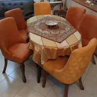 مبل ۸ نفره و میز ناهار خوری ۶ نفره|مبلمان خانگی و میز عسلی|تهران, آهنگ|دیوار