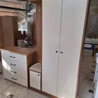 جهیزیه رختکن جاکفشی آرایشی تحریر تخت تولیدی  عظیمی