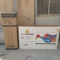 کارتون تلویزیون ایکس ویژن 50 اینچ اسپیکر بلندگو