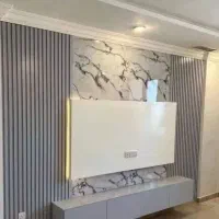 نصاب و نصب کاغذ دیواری ماربل شیت ترموال|خدمات پیشه و مهارت|خرمآباد, |دیوار