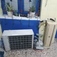 اسپیلت نه هزار در حد نو|کولر گازی و فن‌کوئل|رشت, جانبازان|دیوار