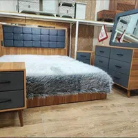 تخت خواب گلد|تخت و سرویس خواب|اردکان, |دیوار