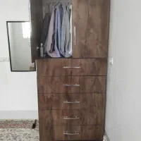 کمد۵ کشوو جا لباسی با آویز یخچال فریزر امرسان|یخچال و فریزر|جوانرود, |دیوار