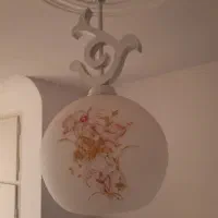 مهتابی و لوستر اتاق|لوستر و چراغ آویز|قزوین, |دیوار