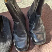 کفش مردانه نیم بوت چرم