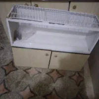 سینک به همراه کابینت بالا و پایین|مصالح و تجهیزات ساختمان|آبیک, |دیوار