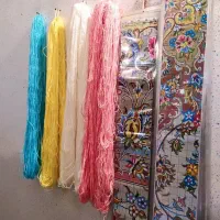 انواع رنگ پشم.پود.چله.ابریشم.کرک و نقشه