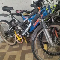 دوچرخه سایز۲۴ و ۲۶  دنده ای و کمک دار