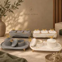 ست پذیرایی قندان وآجیل خوری