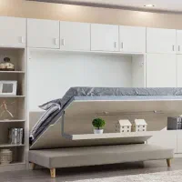 ساخت کابینت. دکوراسیون. کمد. تخت تاشو|خدمات پیشه و مهارت|یزد, |دیوار