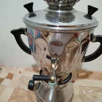 سماور گازی سه لیتری با پایه نفتی اضافه|سماور، چای‌ساز، قهوه‌ساز|تهران, بلوار کشاورز|دیوار