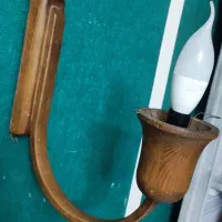 آباژور دیواری و ایستاده چوبی